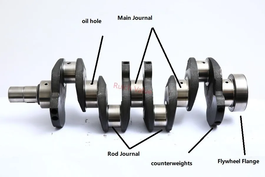 Crankshaft's function and Structure Quality Engine Parts Diverse