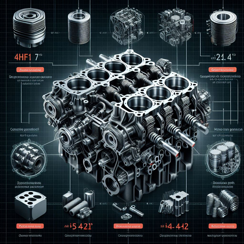 A comparison chart of 4HF1 cylinder block and its competitive products 2 Cylinder Block Basics: An Extensive Guide to 4HF1 Cylinder Blocks