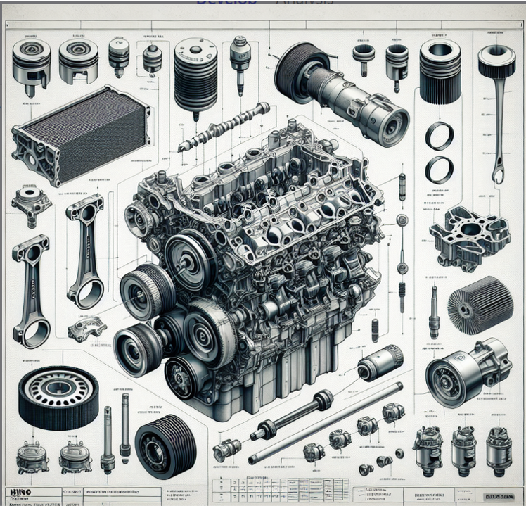 Hino Engine Parts